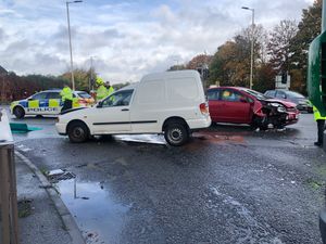 The scene of the crash. Photo: Ellis Butler
