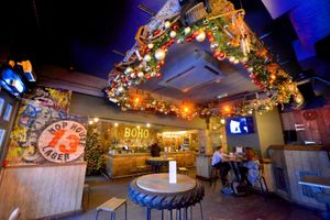 Feeling festive – the bar is ready for Christmas