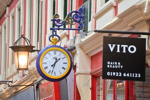 The historic Victorian Arcade in Walsall
