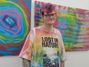 Dan Ballinger's work is on show in Knighton