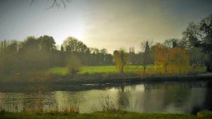 This picture of the Quarry in Shrewsbury was taken in winter by Michael Parry