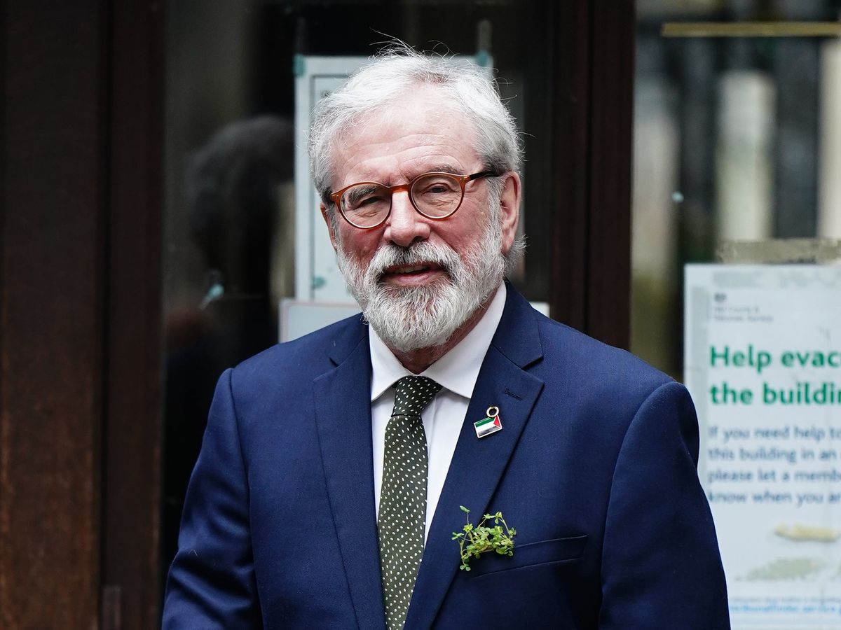Civil case taken by IRA victims ‘verged on show trial’, Gerry Adams says