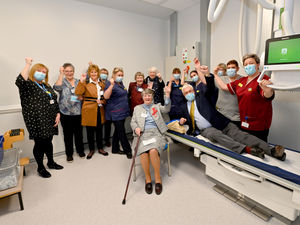 Supporting image for story: New X-ray machine finally unveiled at Whitchurch Hospital