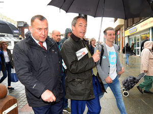 Supporting image for story: New poll puts Farage well ahead in Euro elections