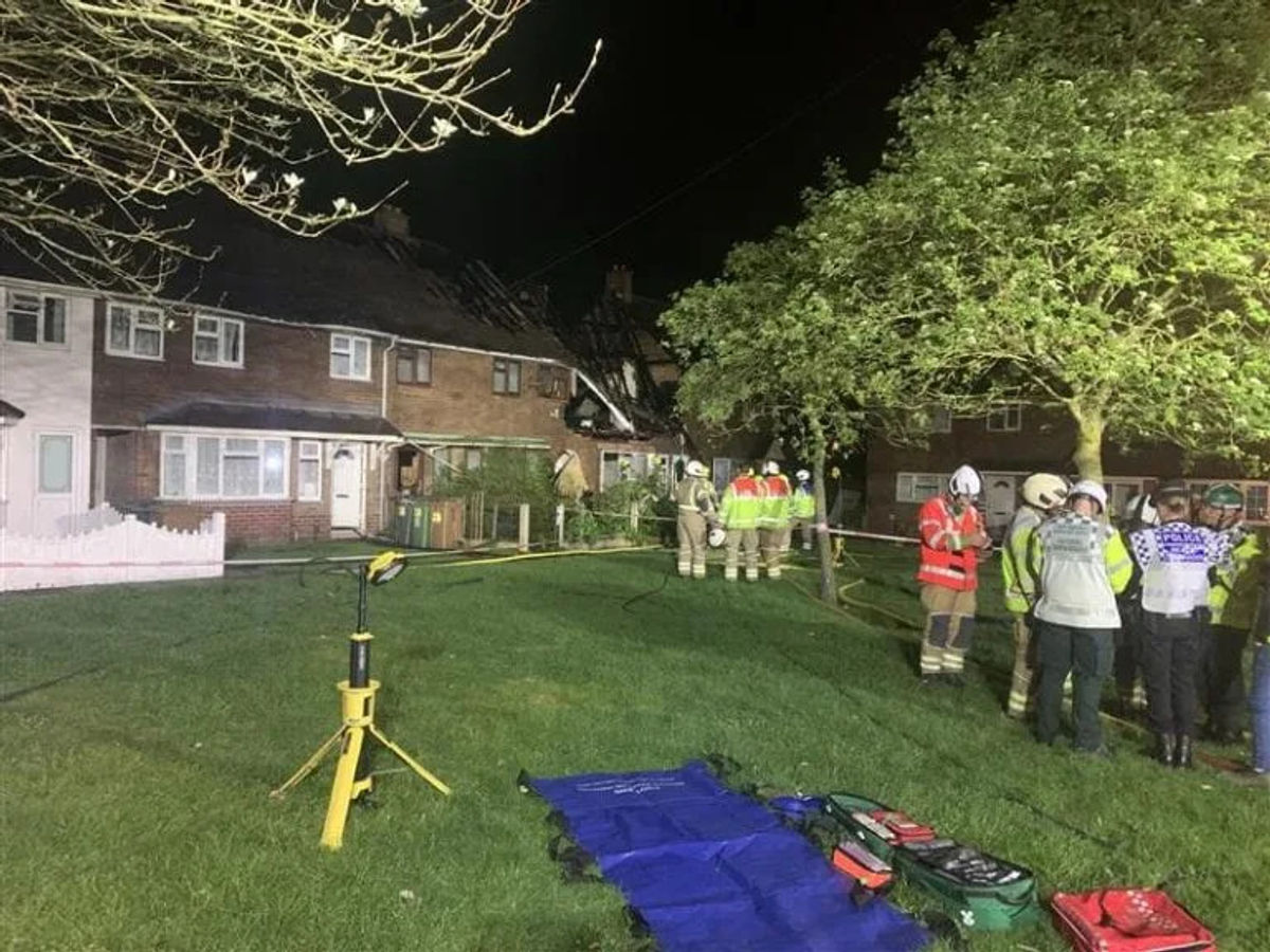Ten fire crews attend severe house fire in Bloxwich following multiple 999 calls
