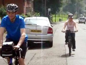 Supporting image for story: Amblecote couple in anniversary charity cycle ride