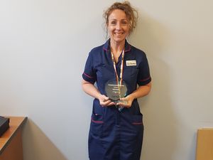 Supporting image for story: Telford nurse receives national award for diabetes work
