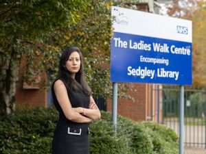 Dudley MP Sonia Kumar at the Ladies Walk centre in Sedgley. Picture Sonia Kumar free for LDRS use