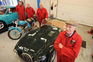 Supporting image for story: WATCH: Volunteer restores classic car for Black Country Living Museum