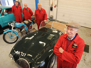 Supporting image for story: WATCH: Volunteer restores classic car for Black Country Living Museum