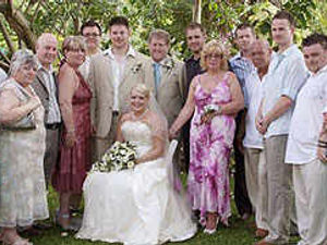 Supporting image for story: Trouble-hit couple finally marry