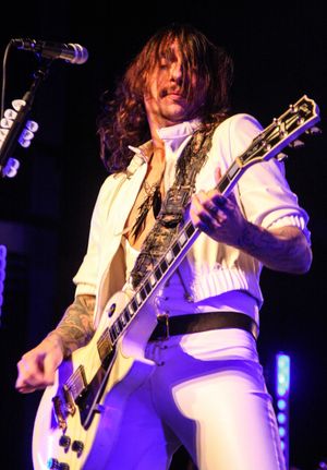 The Darkness at Birmingham's O2 Academy. Pictures by: Andy Shaw