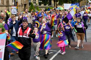 Wolverhampton Pride celebrations.