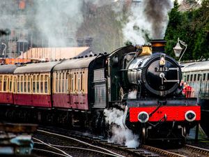 Supporting image for story: Severn Valley's steam train set for summer season in Somerset


