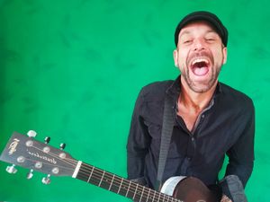 Supporting image for story: Singer-songwriter to perform at the site of The Crooked House this weekend in 'padlocking' ceremony