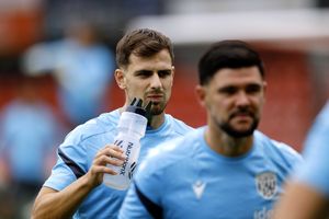 Jayson Molumby, left, finally got a pre-season friendly under his belt at Lincoln, alongside fellow midfielder Alex Mowatt. (Photo by Malcolm Couzens - WBA/West Bromwich Albion FC via Getty Images)