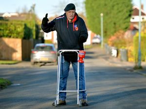 Supporting image for story: Disabled RAF veteran following in Sir Tom's footsteps for charity