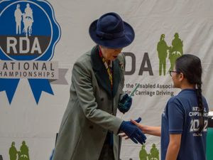 Supporting image for story: Much Wenlock riding centre celebrates success on national stage with royal presentation