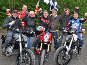 Supporting image for story: Va-va-vroom! Fundraisers hit the road for Bike4Life event - PICTURES and VIDEO