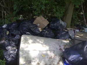 Supporting image for story: Fly-tipped spot to be fenced off