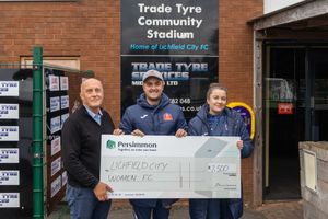 Lichfield City Women FC has been awarded £2,500 from Persimmon Homes West Midlands 