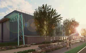Designs of how the hangar will look after refurbishment. Picture: RAF Museum. 