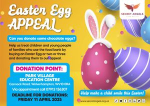 Secret Angels Easter Egg Appeal 2025