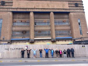 Supporting image for story: Vigil sees supporters take a stand in final hour attempt to save Dudley Hippodrome