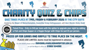 Information about the Mayor's Charity Quiz & Chips night