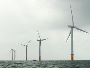 The Inner Dowsing offshore wind farm in the North Sea.