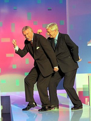 Bruce Forsyth and Michael Parkinson