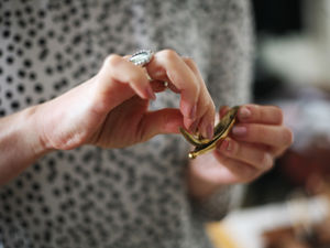 Supporting image for story: 'Pendants' unearthed in Shropshire were Roman eyeliner tools
