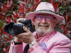 Partially sighted photographer Aidan Murray