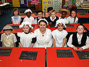 Supporting image for story: Pupils step back to celebrate milestone