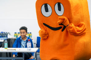 Pecci made an appearance at the poetry workshop