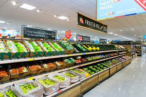 Aldi fruit aisle