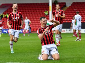 Walsall defender Evan Weir is one of nine players out of contract at the end of the season.