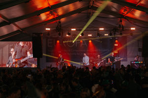 A host of performers played throughout the event. Picture: Bright G