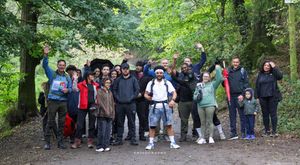 The Telford rapper was supported by family, friends and supporters. Picture: Krisography