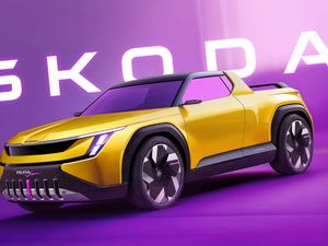 Supporting image for story: Skoda’s design team use AI to recreate Felicia Fun pick-up