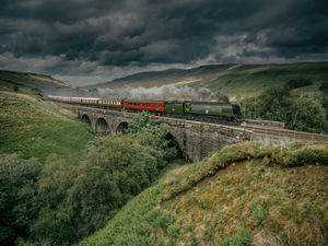 Supporting image for story: Luxury train treat for WWII veteran's 100th birthday