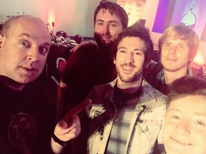 Supporting image for story: Top comedian Tim Vine rocks out with Telford band