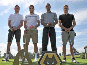 Supporting image for story: Wolves tee off at Astbury Hall for annual golf day