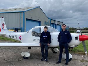 Supporting image for story: Youngster achieves ambition of gaining solo flying licence aged 16