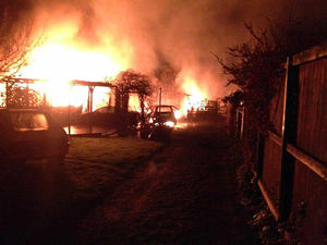 Supporting image for story: Arson ruled out in Ellesmere garage fire probe