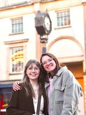 Left to right: Stacy Hammon and Sarah McDowall.
