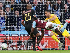 Supporting image for story: Wembley scorer Mbwana Samatta confident Aston Villa can win fight against relegation