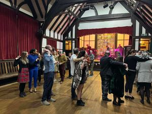 Ceilidh dancing