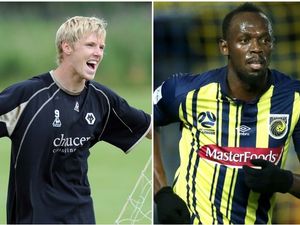 Supporting image for story: Usain Bolt has 'a touch like a trampoline' says ex-Wolves player Andy Keogh