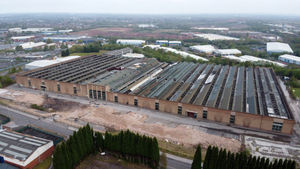 How the derelict building used to look before it was completely demolished